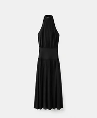 Mango Women's Ruched Fitted-Waist Dress