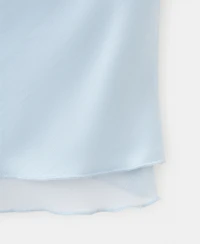 Mango Women's Ruffles Strapless Top