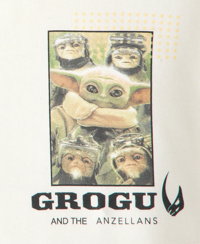 Epic Threads Boys' Xs-xl Grogu and The Anzellans Hooded T-Shirt, Macy's Exclusive
