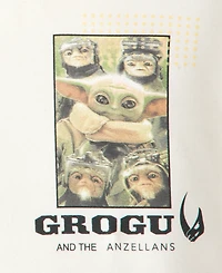 Epic Threads Boys' Xs-xl Grogu and The Anzellans Hooded T-Shirt, Macy's Exclusive