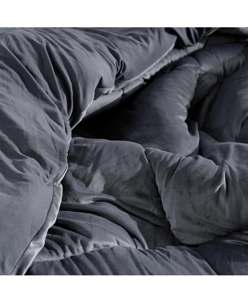 I'm Not a Baby, I Just Sleep Like One - Coma Inducer Comforter - Gunmetal Navy