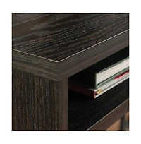 Sauder Canton Lane L Desk, Brew Oak finish