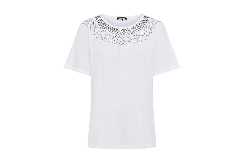 Olsen Women's Embroidered T-Shirt
