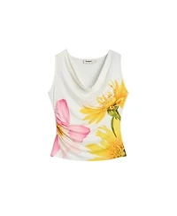 Desigual Women's Printed sleeveless t-shirt