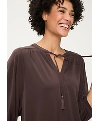 Olsen Women's Solid Tunic T-Shirt