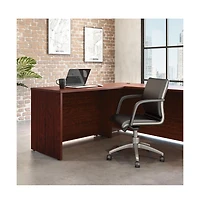 Sauder Affirm Desk Return, Classic Cherry finish