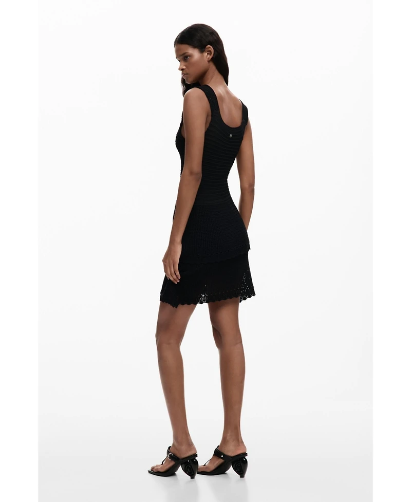 Desigual Women's Strappy Knit Dress