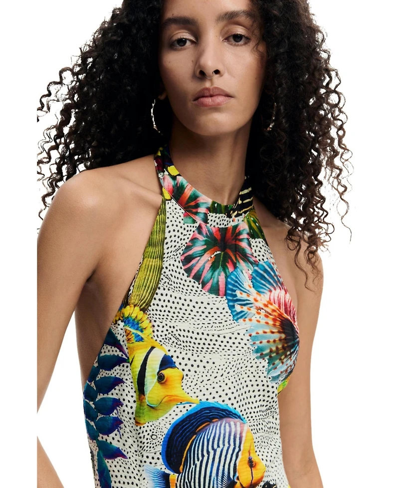 Desigual Women's Round Neck Dress