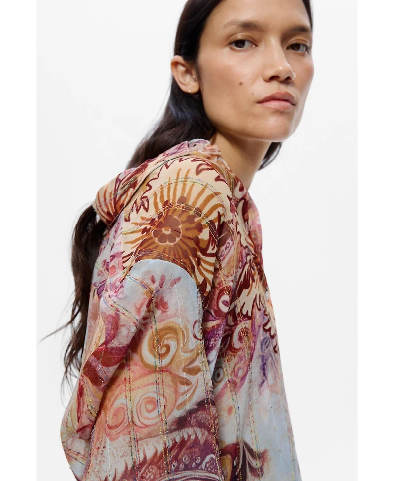 Desigual Women's Paisley printed shirt