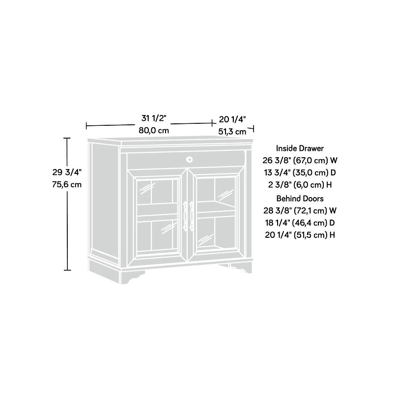 Sauder Rollingwood Commercial Office Cabinet