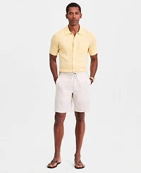 Club Room Men's 100% Linen Drawstring Shorts, Created for Macy's
