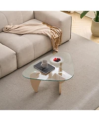 Streamdale Furniture Farmhouse Mid-Century Small Coffee Table