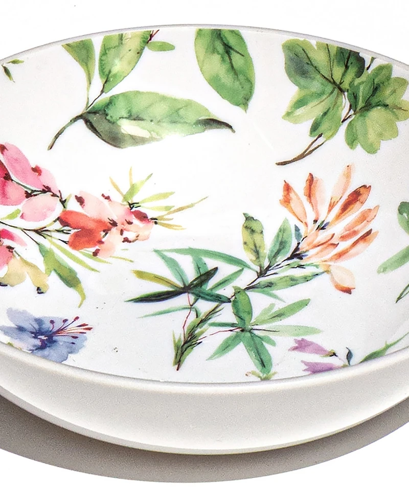 Abode Homewares Craft Coupe Wildseed Flowers Bowls, Set of 6