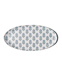 Abode Homewares Kashmir Melamine 8.3" Oval Serving Platter