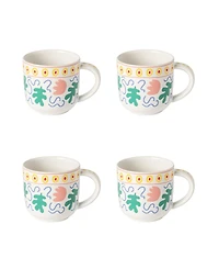 Costa Nova Summer Bliss Mugs, Set of 4