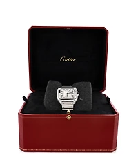 Pre-Owned Cartier Santos de Cartier Automatic Watch in Stainless Steel 35mm