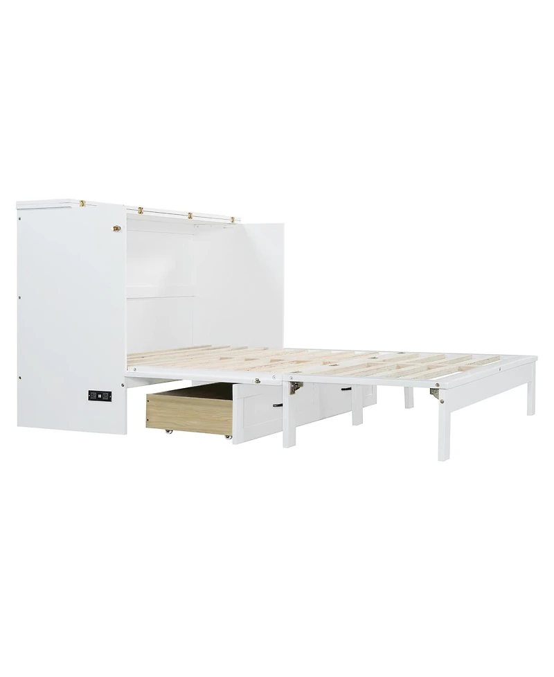 Streamdale Furniture Murphy Bed with Large Drawers