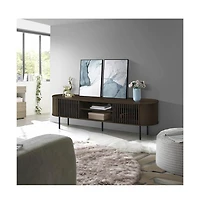 New Classic Furniture Brax Walnut Tv Stand