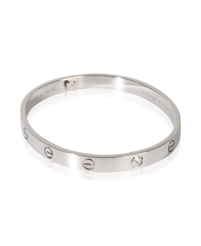 Pre-Owned Cartier White Gold Love Bracelet