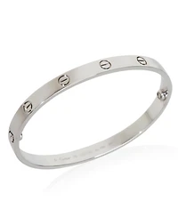 Pre-Owned Cartier White Gold Love Bracelet