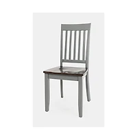 Jofran Decatur Lane Farmhouse Solid Wood Dining Chair (Set of 2