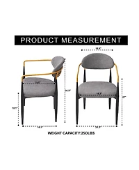 Streamdale Furniture Upholstered Dining Chairs (Set of 2)