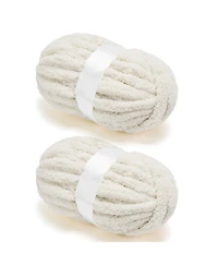 Gnuadz Chunky Chenille Yarn For Crocheting Arm Knitting Blanket