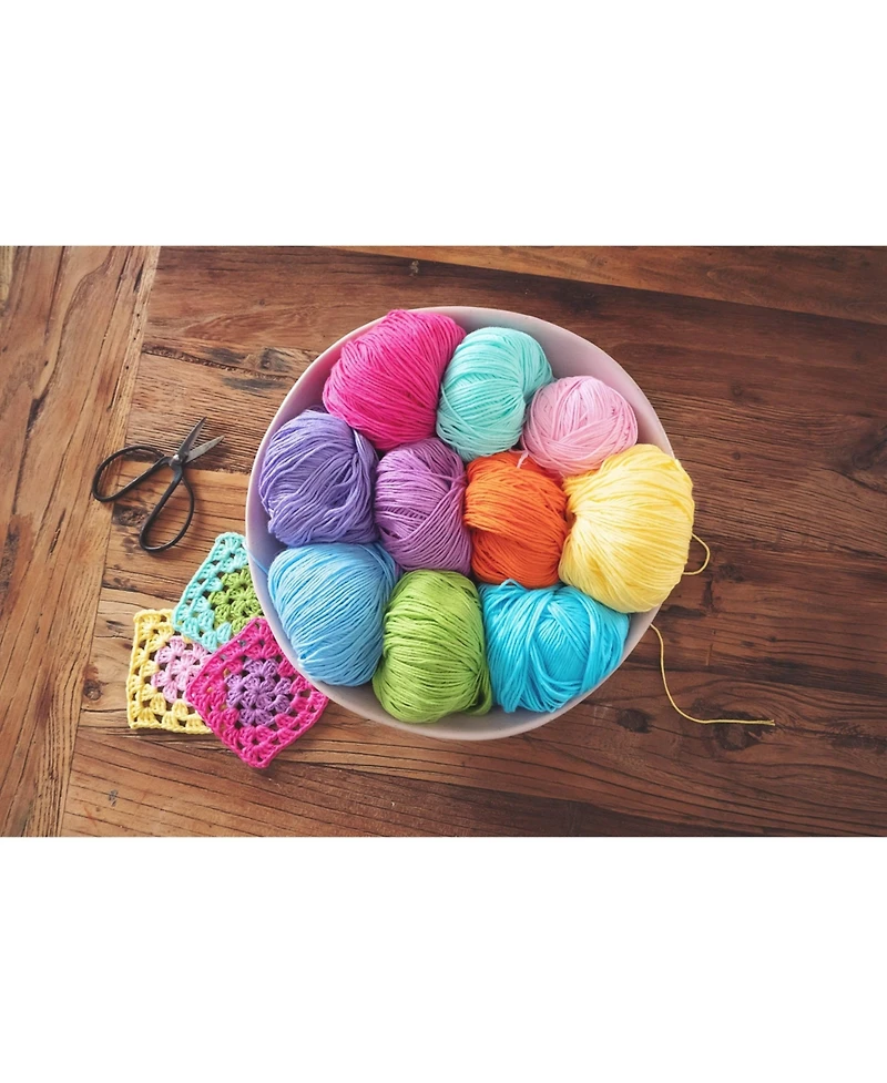 Gnuadz Studio Sam Cotton Yarn Knitting Crochet Blankets Clothes