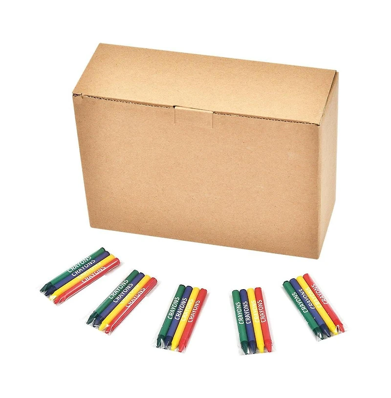 Gnuadz Crayons Bulk 150 Packs 4 Colors 600 Count