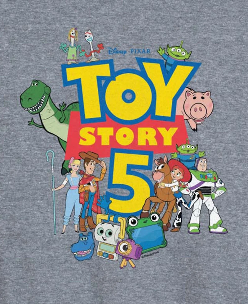 Hybrid Apparel Plus Toy Story 5 Logo Racerback Sleeveless Tank Top