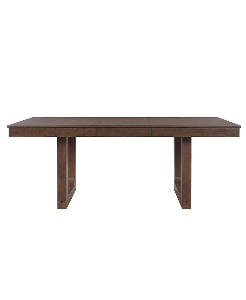 Streamdale Furniture 7 Piece Farmhouse Extendable Dining Set