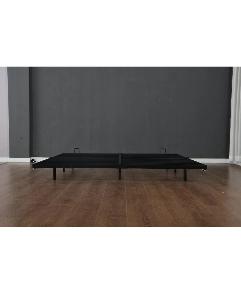 Streamdale Furniture Led Floating Bed Frame, Metal Platform, No Box Spring