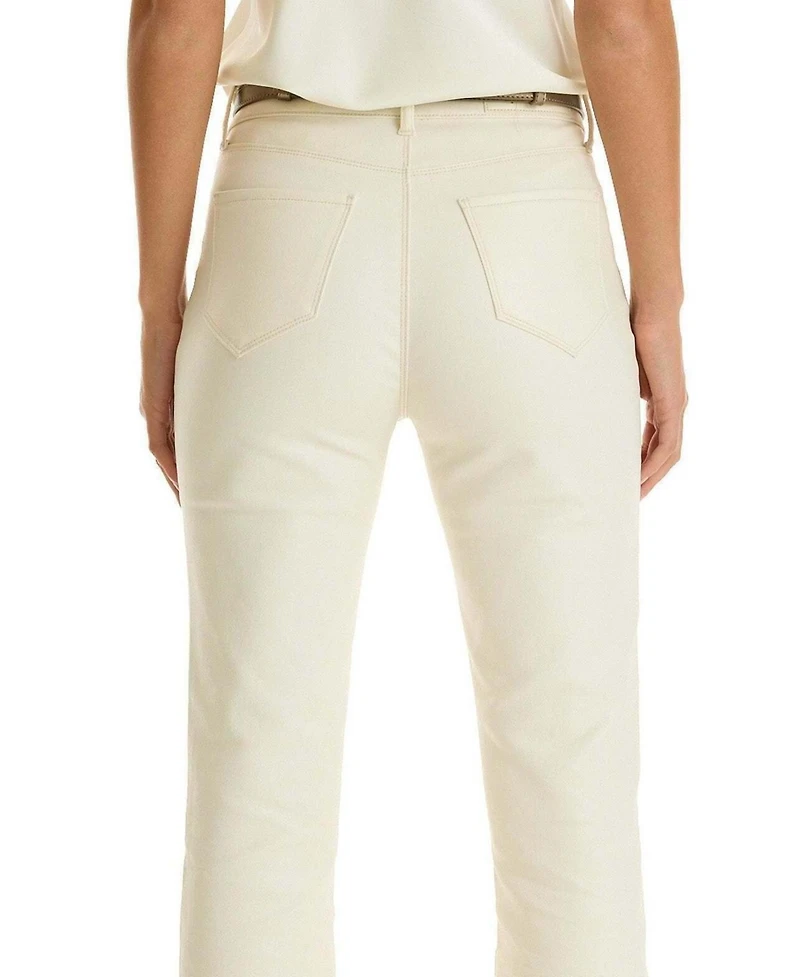 The Noli Shop Women's Aria Coated Flare Jean