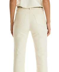 The Noli Shop Women's Aria Coated Flare Jean