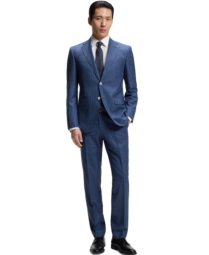 Boss by Hugo Men's Stretch Cotton Regular-Fit Dress Shirt