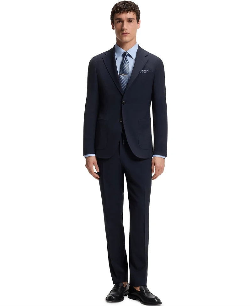 Boss by Hugo Boss Men's Virgin Wool-Silk Slim-Fit Pants