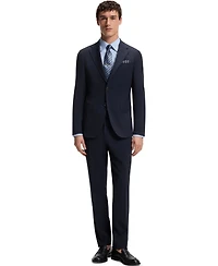 Boss by Hugo Boss Men's Virgin Wool-Silk Slim-Fit Pants