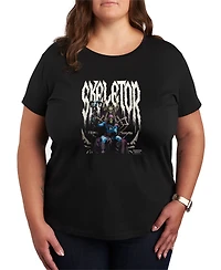 Hybrid Apparel Plus Masters of the Universe Skeletor Throne Short-Sleeve Graphic T-Shirt