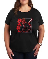 Hybrid Apparel Plus Maul Portrait Short-Sleeve Graphic T-Shirt