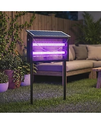 Outsunny Solar Zapper Outdoor Zapper with Cord,
