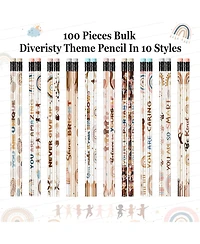 Gnuadz Inspirational Pencils Bulk Motivational School Stationery Gifts