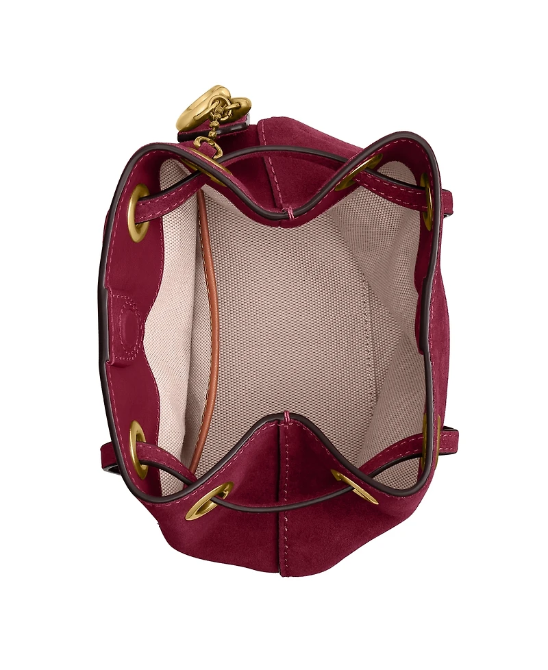 Coach Jade Drawstring Mini Crossbody Handbag