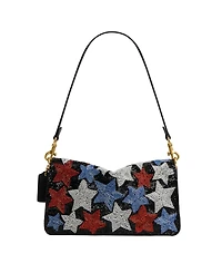 Coach Americana Star Beaded Tabby Small Shoulder Handbag