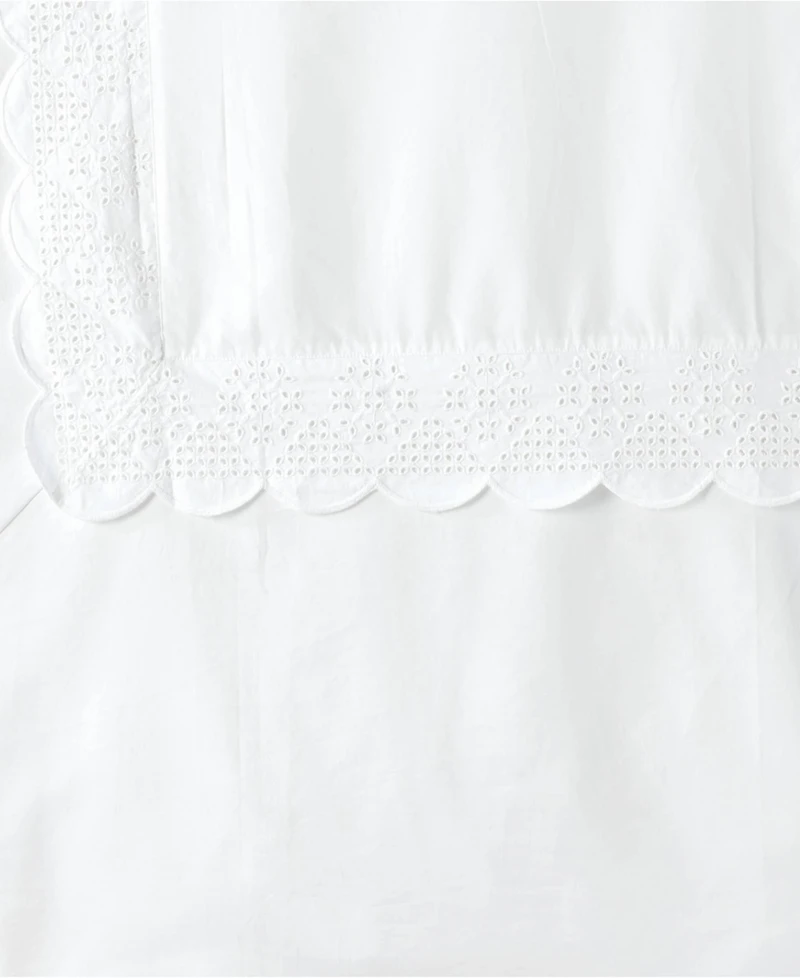 Lands' End Eyelet Duvet Cover