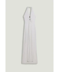 Nocturne Women's Halter Neck Cut-Out Maxi Dress
