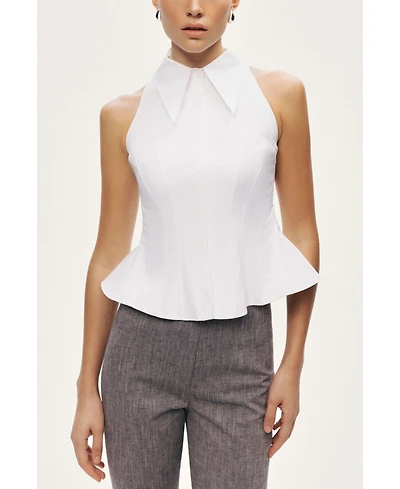 Nocturne Women's Sleeveless Sculpted Shirt
