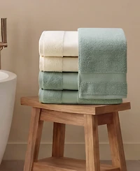 French Connection Solid Dobby 6-Pc. Bath Towels Set