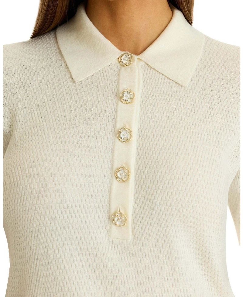 The Noli Shop Women's Leya Rose Polo Shirt