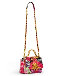 Betsey Johnson Butterfly Floral Flap Small Crossbody Handbag