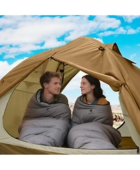 Naturehike Ultralight 2 Person Backpacking Tent 4 Season Waterproof Camping Double Layer Cold Weather Easy Set Up Tents for Family Camp